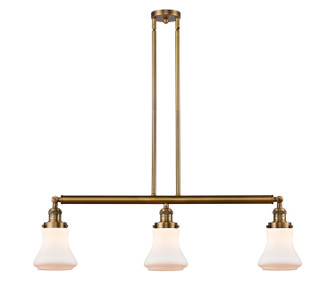 Franklin Restoration LED Island Pendant in Brushed Brass (405|213-BB-G191-LED)