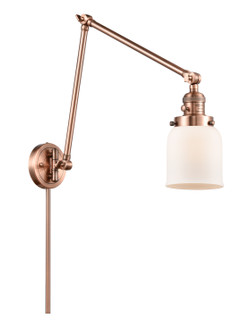 Franklin Restoration LED Swing Arm Lamp in Antique Copper (405|238-AC-G51-LED)