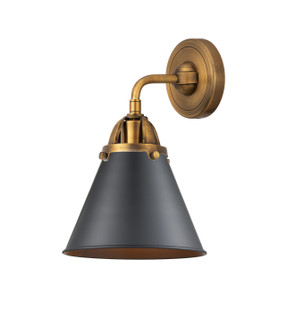 Nouveau 2 LED Wall Sconce in Brushed Brass (405|288-1W-BB-M13-BK-LED)
