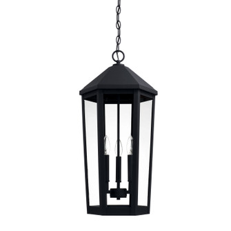 Ellsworth Three Light Outdoor Hanging Lantern in Black (65|926933BK)