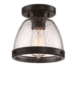 Lodie One Light Flushmount in Flat Black (46|X1408-FB)