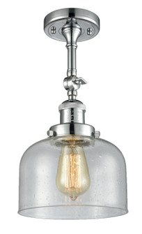 Franklin Restoration One Light Semi-Flush Mount in Polished Chrome (405|201F-PC-G74)