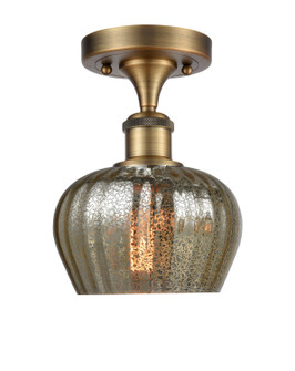 Ballston One Light Semi-Flush Mount in Brushed Brass (405|516-1C-BB-G96)