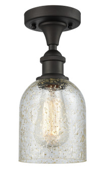 Ballston One Light Semi-Flush Mount in Oil Rubbed Bronze (405|516-1C-OB-G259)