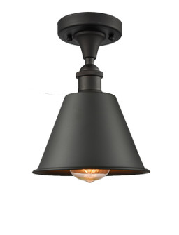 Ballston One Light Semi-Flush Mount in Oil Rubbed Bronze (405|516-1C-OB-M8)
