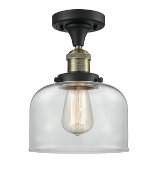 Franklin Restoration LED Semi-Flush Mount in Black Antique Brass (405|517-1CH-BAB-G72-LED)