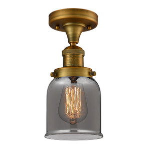 Franklin Restoration One Light Semi-Flush Mount in Brushed Brass (405|517-1CH-BB-G53)
