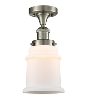 Franklin Restoration LED Semi-Flush Mount in Brushed Satin Nickel (405|517-1CH-SN-G181-LED)