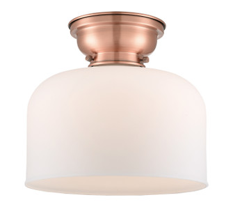 Franklin Restoration One Light Flush Mount in Antique Copper (405|623-1F-AC-G71-L)