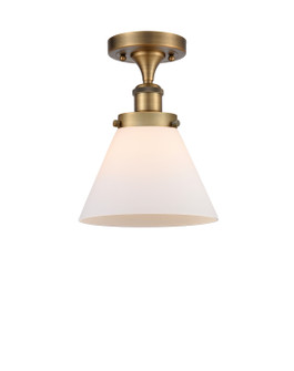 Ballston Urban One Light Semi-Flush Mount in Brushed Brass (405|916-1C-BB-G41)