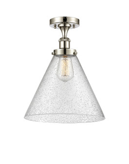 Ballston Urban LED Semi-Flush Mount in Polished Nickel (405|916-1C-PN-G44-L)