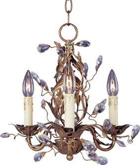 Elegante Three Light Chandelier in Etruscan Gold (16|2855EG)