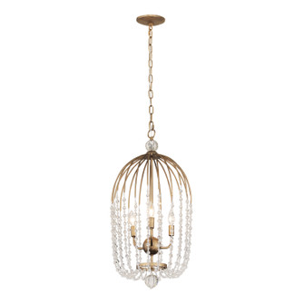 Voliere Three Light Pendant in Havana Gold (137|343F03HG)