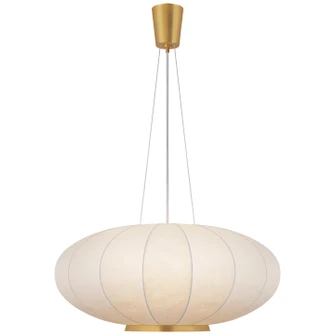 Paper Moon One Light Pendant in Soft Brass (268|BBL 5123SB-RP)