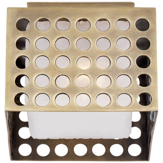 Precision LED Flush Mount in Antique-Burnished Brass (268|KW 4060AB-CDG) Precision LED Flush Mount in Antique-Burnished Brass (268|KW 4060AB-CDG)