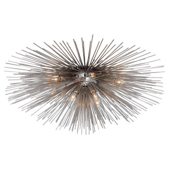 Strada Ten Light Flush Mount in Polished Nickel (268|KW 4070PN)