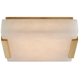 Covet LED Flush Mount in Antique-Burnished Brass (268|KW 4114AB-ALB)