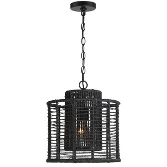 Jayna One Light Pendant in Matte Black (60|JAY-A5001-MK)