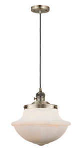 Franklin Restoration One Light Mini Pendant in Antique Brass (405|201CSW-AB-G541)
