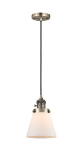 Franklin Restoration LED Mini Pendant in Antique Brass (405|201CSW-AB-G61-LED)