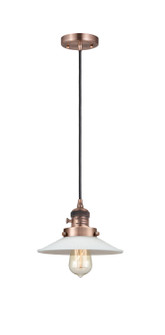 Franklin Restoration LED Mini Pendant in Antique Copper (405|201CSW-AC-G1-LED)
