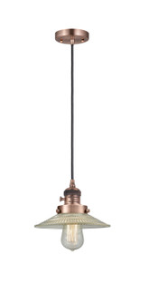 Franklin Restoration One Light Mini Pendant in Antique Copper (405|201CSW-AC-G2)