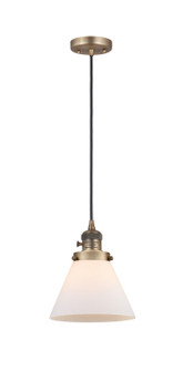 Franklin Restoration LED Mini Pendant in Brushed Brass (405|201CSW-BB-G41-LED)