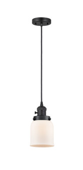 Franklin Restoration LED Mini Pendant in Matte Black (405|201CSW-BK-G51-LED)