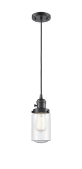 Franklin Restoration One Light Mini Pendant in Oil Rubbed Bronze (405|201CSW-OB-G314)