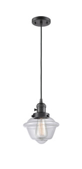 Franklin Restoration LED Mini Pendant in Oil Rubbed Bronze (405|201CSW-OB-G532-LED)