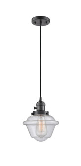 Franklin Restoration One Light Mini Pendant in Oil Rubbed Bronze (405|201CSW-OB-G534)