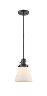 Franklin Restoration One Light Mini Pendant in Oil Rubbed Bronze (405|201CSW-OB-G61)