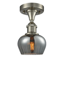 Ballston One Light Semi-Flush Mount in Brushed Satin Nickel (405|516-1C-SN-G93)