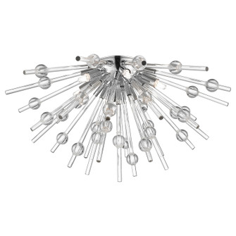 Burst LED Flush Mount in Chrome (18|63120LEDDLP-CH/CLR)