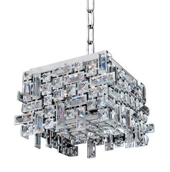 Vermeer Four Light Flush Mount in Chrome (238|11193-010-FR001)