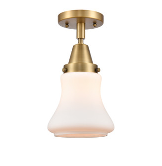 Caden One Light Flush Mount in Brushed Brass (405|447-1C-BB-G191)