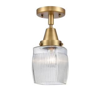 Caden LED Flush Mount in Brushed Brass (405|447-1C-BB-G302-LED)