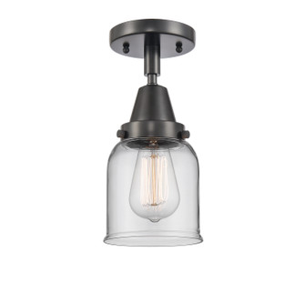 Caden One Light Flush Mount in Matte Black (405|447-1C-BK-G52)