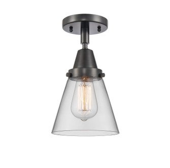 Caden LED Semi-Flush Mount in Matte Black (405|447-1C-BK-G62-LED)