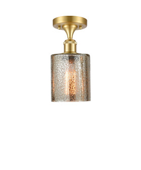 Ballston One Light Semi-Flush Mount in Satin Gold (405|516-1C-SG-G116)