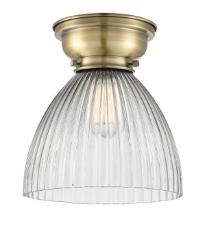Franklin Restoration One Light Flush Mount in Antique Brass (405|623-1F-AB-G222)