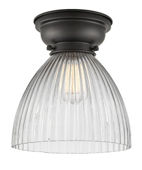 Franklin Restoration One Light Flush Mount in Matte Black (405|623-1F-BK-G222)