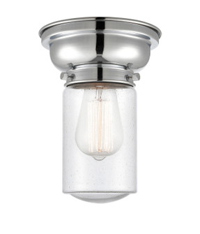 Franklin Restoration One Light Flush Mount in Polished Chrome (405|623-1F-PC-G314)