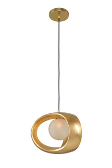 Calistoga LED Mini Pendant in Gold Leaf (33|302350GL)