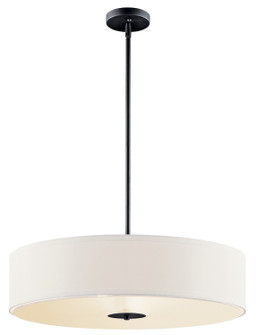 Three Light Pendant in Black (12|42122BK)