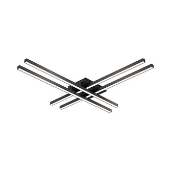 Vega Minor LED Flush Mount in Black (347|FM18232-BK)