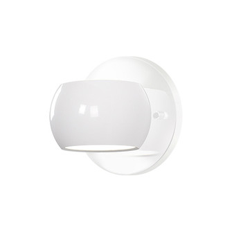 Flux LED Wall Sconce in Gloss White (347|WS46604-GWH)