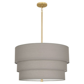 Decker Three Light Pendant in Modern Brass (165|SG141)