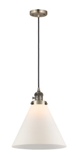 Franklin Restoration LED Mini Pendant in Antique Brass (405|201CSW-AB-G41-L-LED)