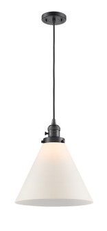 Franklin Restoration LED Mini Pendant in Oil Rubbed Bronze (405|201CSW-OB-G41-L-LED)
